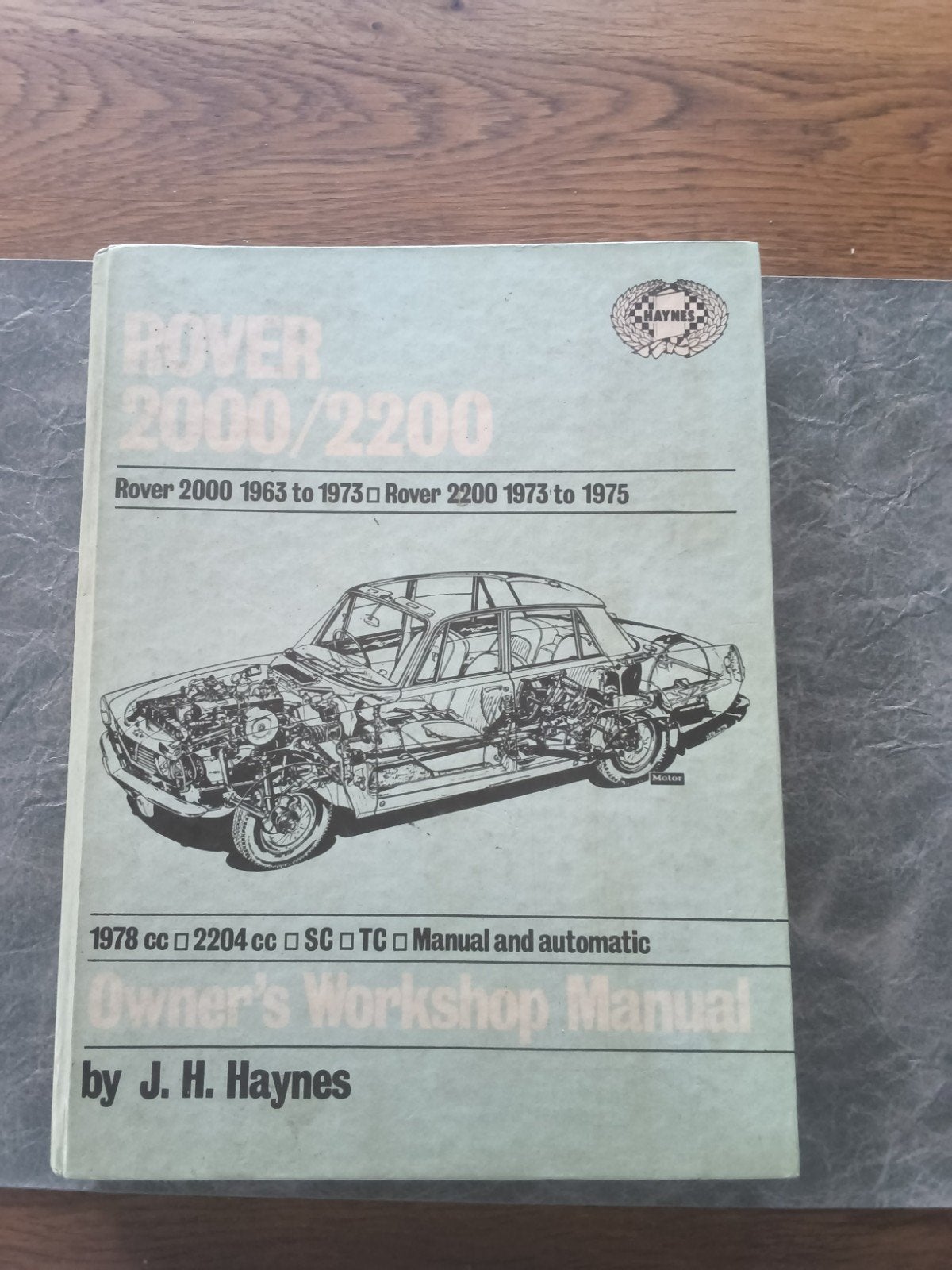 Werkplaatshandboek Rover 2000/2200, Ophalen