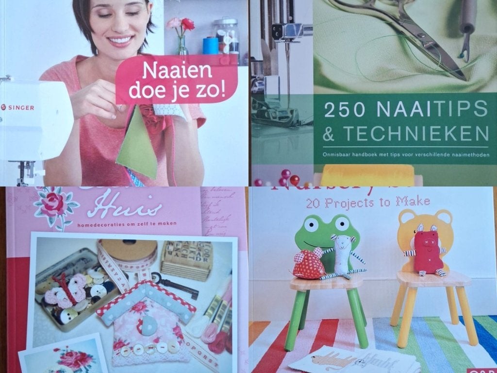 Opruiming Mooie hobbyboeken over naaien per stuk 3 euro, Verzenden, Zo goed als nieuw, Overige typen
