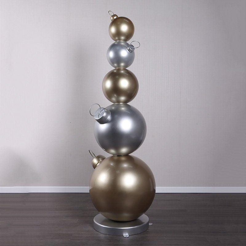 Christmas Ball Stack – Kerstbal Hoogte 216 cm, Ophalen, HorecaBeelden, Nieuw, HorecaBeelden