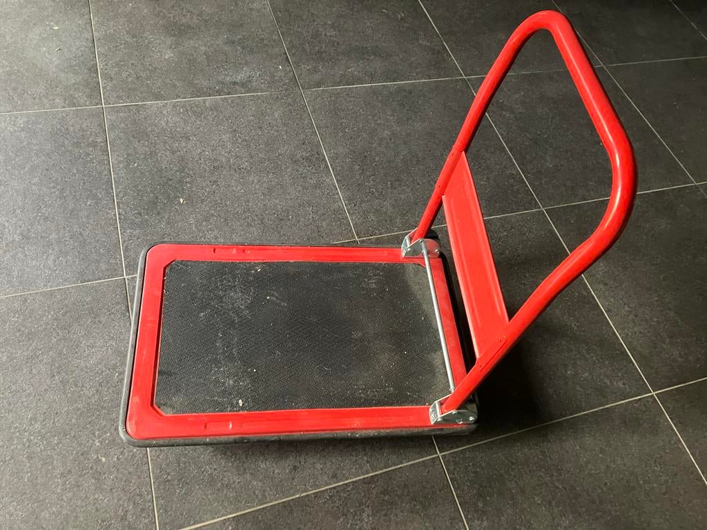Opvouwbare transportkar / plateauwagen., 100 liter of meer, Ophalen, Gebruikt, Transportkar