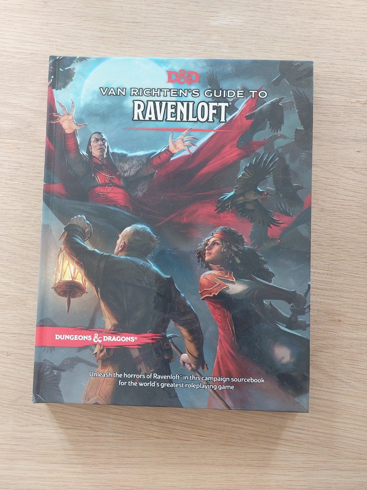 D&D Van Richten's Guide to Ravenloft (Engels), Ophalen of Verzenden, Zo goed als nieuw