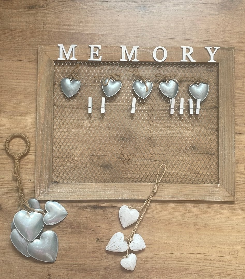 Memobord hartjes, Ophalen of Verzenden, Zo goed als nieuw, Overige typen