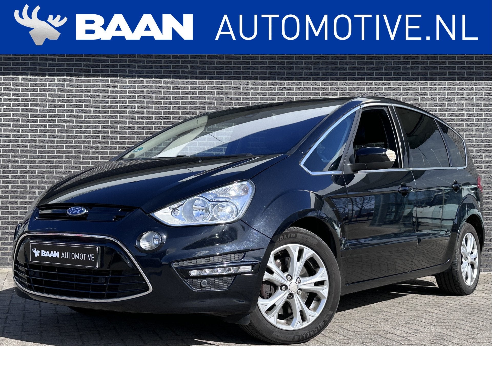 Ford S-Max 2.0 EcoBoost Titanium (bj 2010, automaat), Auto's, Euro 5, 1976 cc, Gebruikt, 4 cilinders
