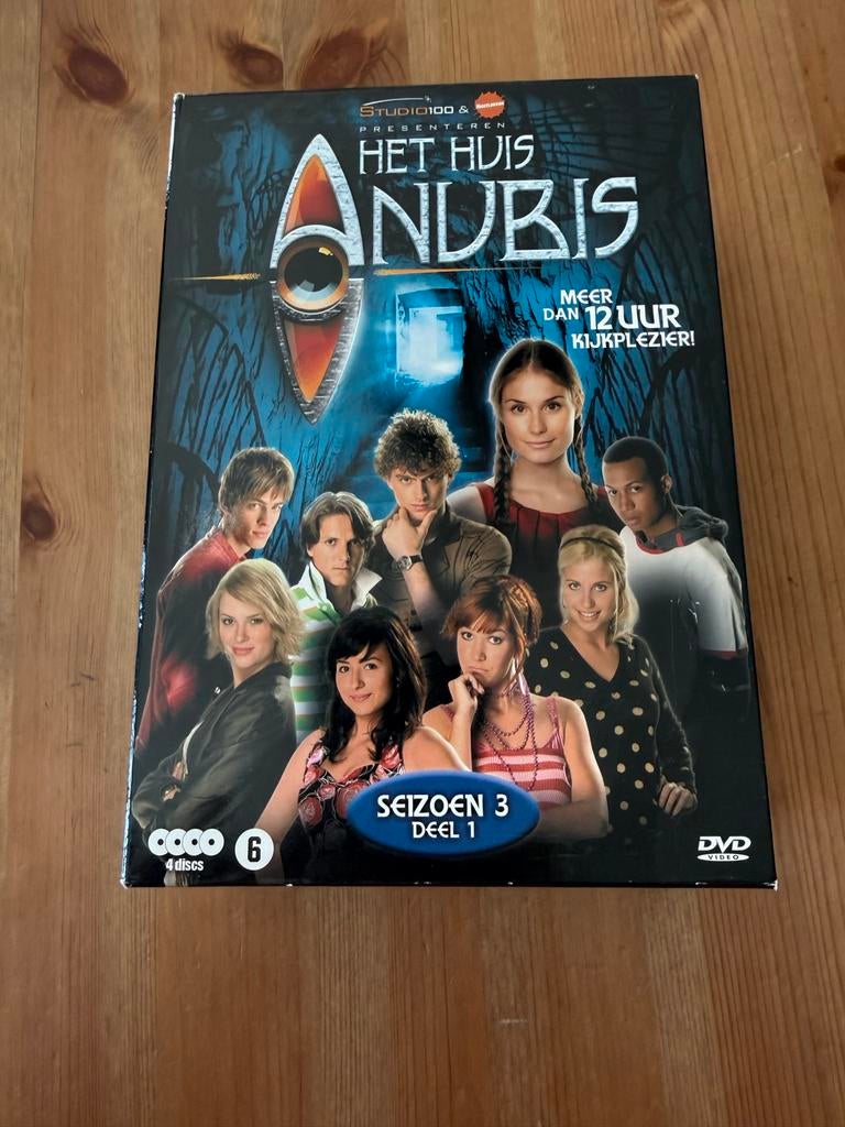 Het Huis Anubis complete Seizoen 3 Deel 1 DVD Boxset, Cd's en Dvd's, Dvd's | Tv en Series, Verzenden, Boxset, Zo goed als nieuw