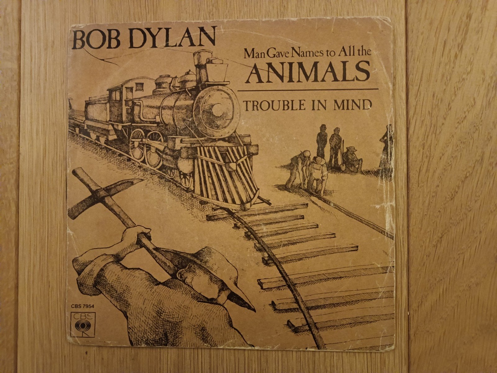 Bob Dylan "Man gave names to all the animals", 7 inch, Single, Ophalen of Verzenden, Pop