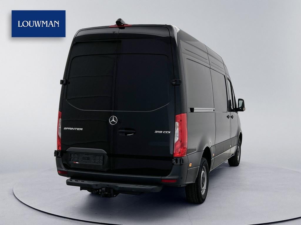 Mercedes-Benz Sprinter 319 1.9 CDI L2H2 Pro 3500KG Trekhaak, Automaat, Gebruikt, Zwart, Mercedes-Benz