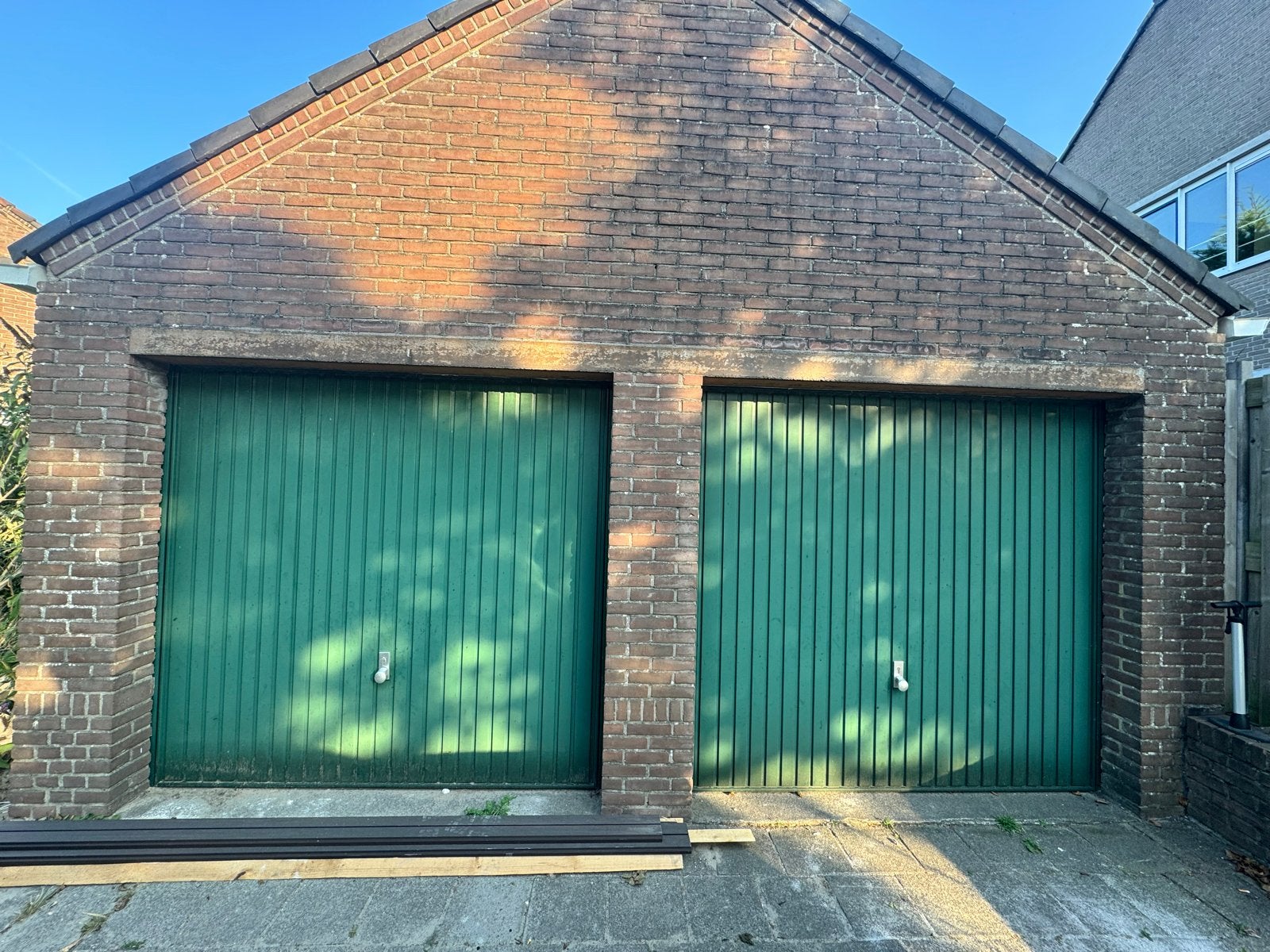 Hörmann Garagedeur N80 - 2250x2125 mm, Ophalen, Gebruikt, Garagedeur, Schuifdeur