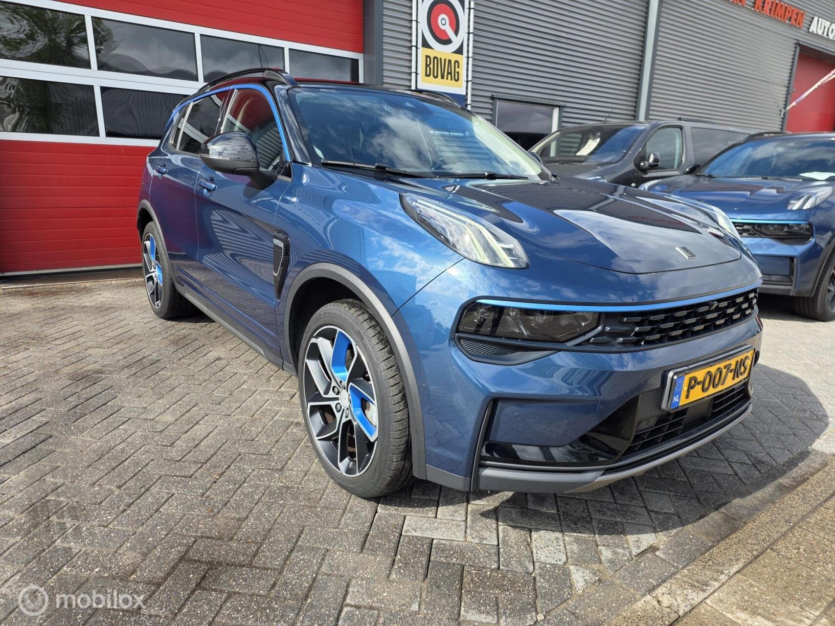 Lynk & Co 01 - 1.5 261PK Plug-in Hybrid, Pano, 360 Camera ,, 1800 kg, Euro 6, Blauw, 120 €/maand