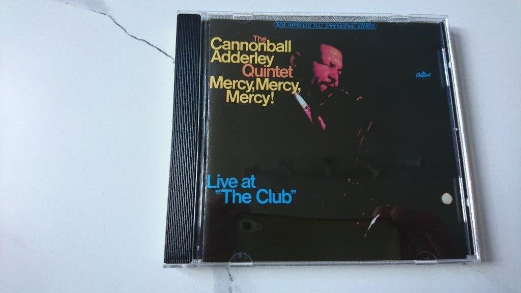 Cannonball Adderley Mercy, Mercy, Mercy "Live At The Club", Ophalen of Verzenden, Zo goed als nieuw, Jazz, Album