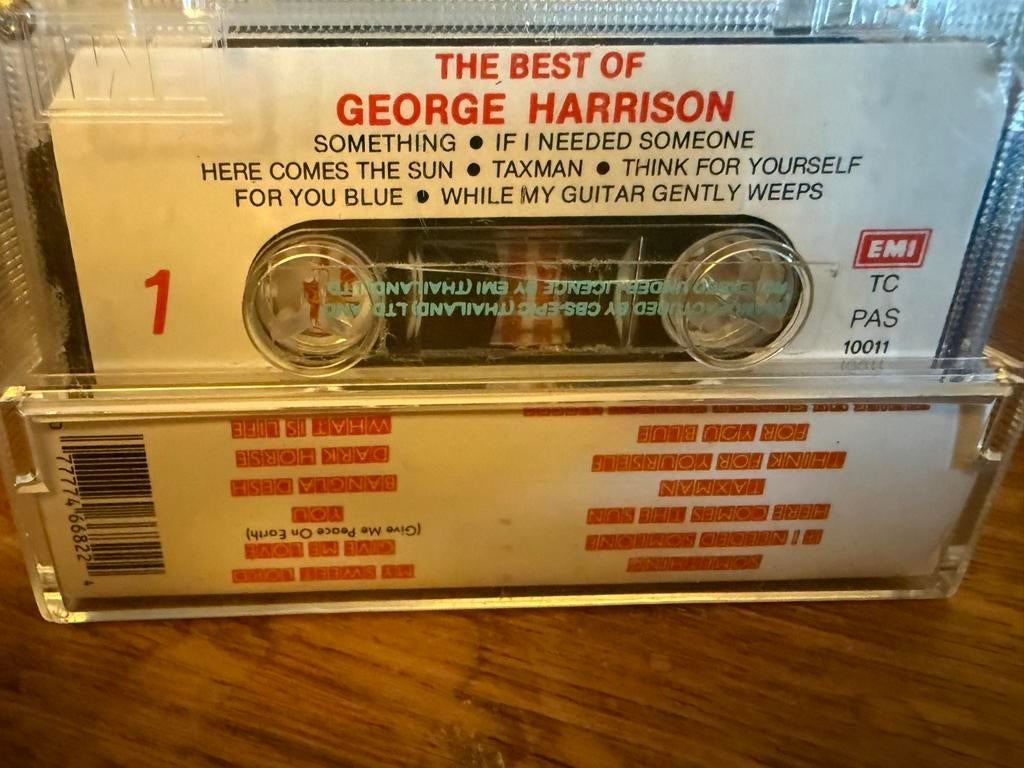 George Harrison - The Best Of (Cassette), 1 bandje, Ophalen of Verzenden, Zo goed als nieuw, Origineel
