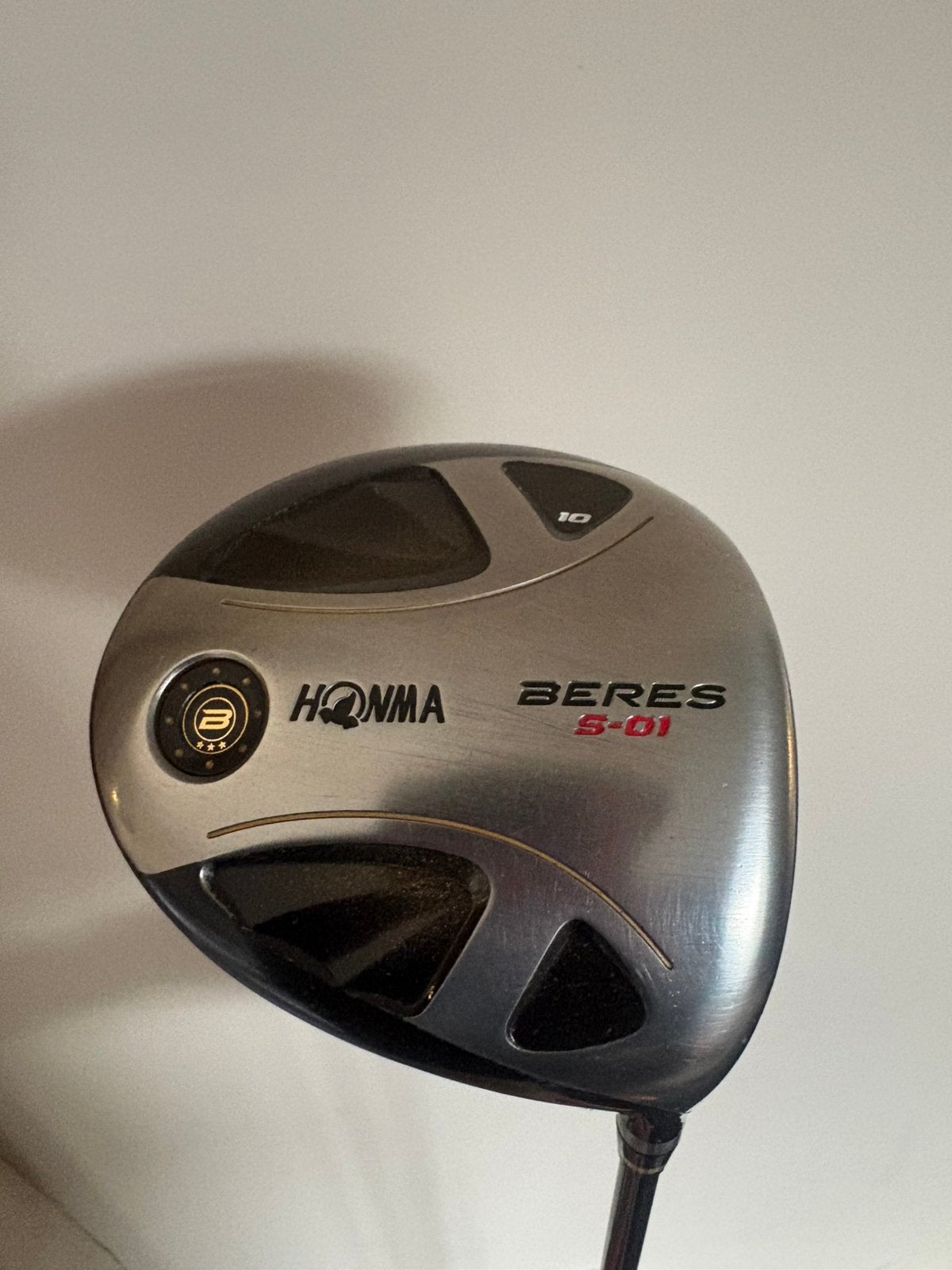 HONMA BERES S-01 DRIVER - Top driver, Ophalen of Verzenden, Zo goed als nieuw, Club