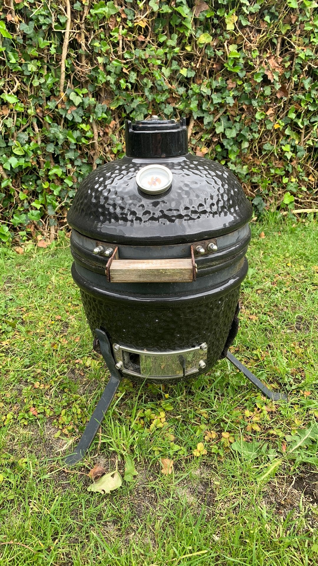 Mooie mini kamado barbecue, Ophalen, Gebruikt