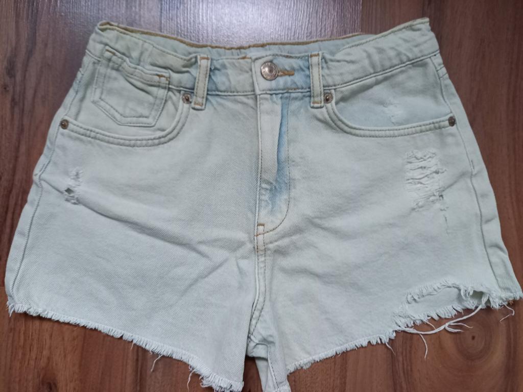 Leuk kort spijkerbroekje  ,maat 164, Kinderen en Baby's, Kinderkleding | Maat 164, Ophalen of Verzenden, Gebruikt