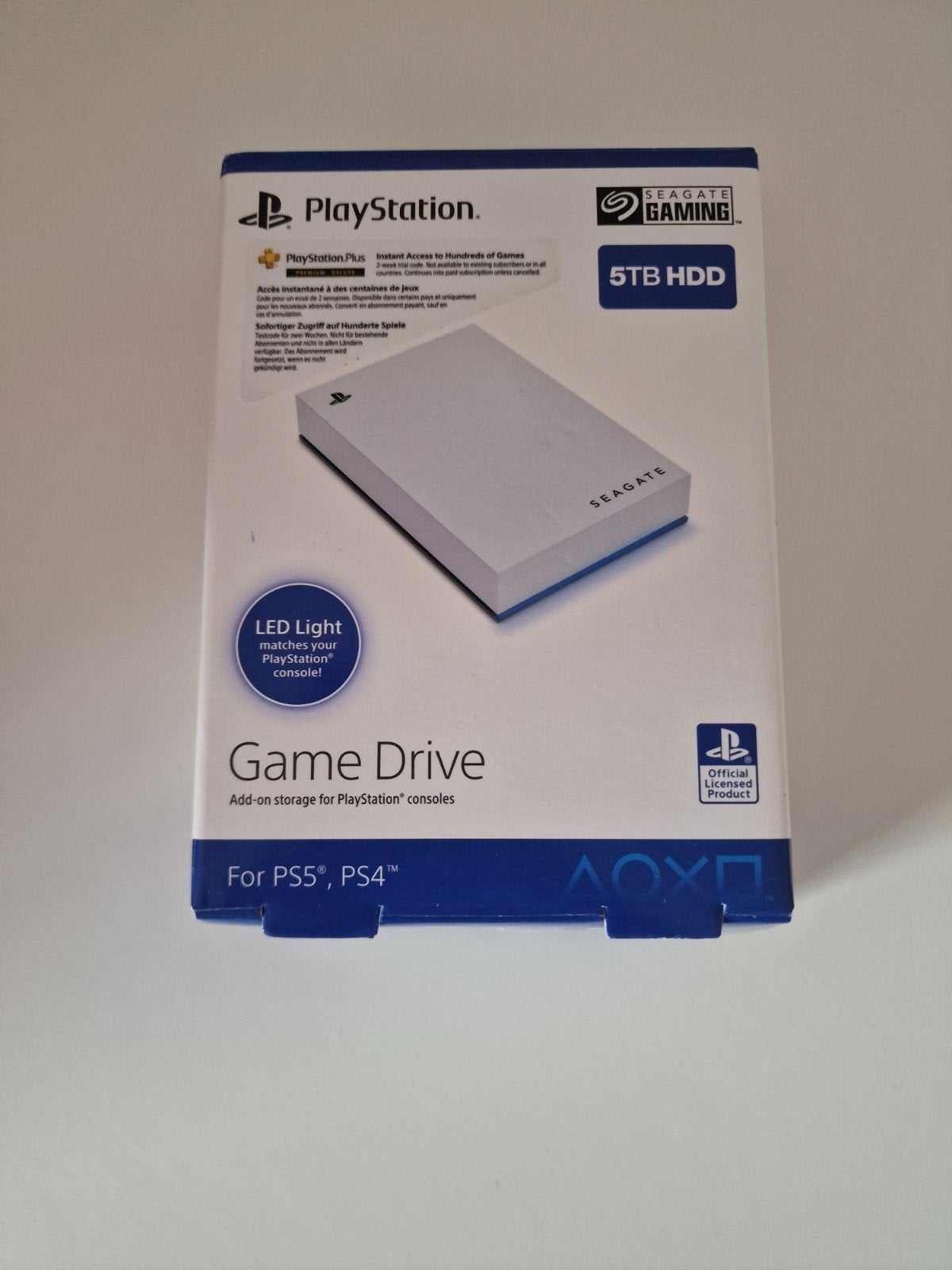 Seagate Game Drive 5TB HDD voor PS4/PS5 - Ongebruikt, Ophalen, Zo goed als nieuw, Overige typen, PlayStation 4