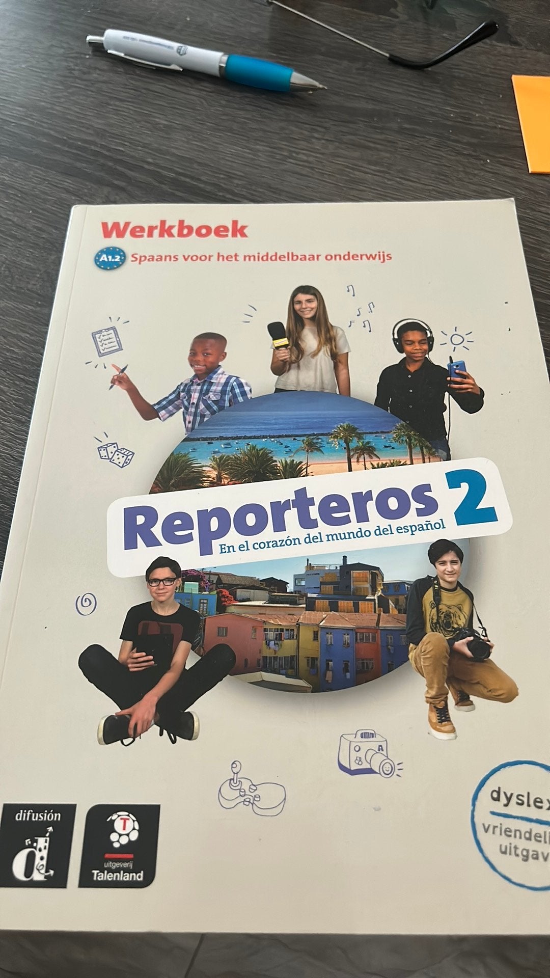 Spaans reporteros leerjaar 2 werkboek, Ophalen of Verzenden, Zo goed als nieuw, Overige niveaus
