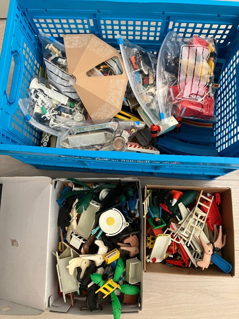 Playmobil vintage, veel, ongesorteerd., Ophalen of Verzenden, Gebruikt, Los playmobil