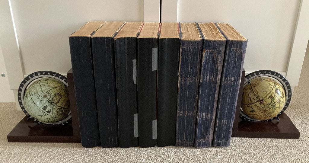 Donald Duck Weekblad (1962 - 1968). Acht ingebonden banden, Boeken, Meerdere stripboeken, Ophalen, Gelezen, Donald Duck