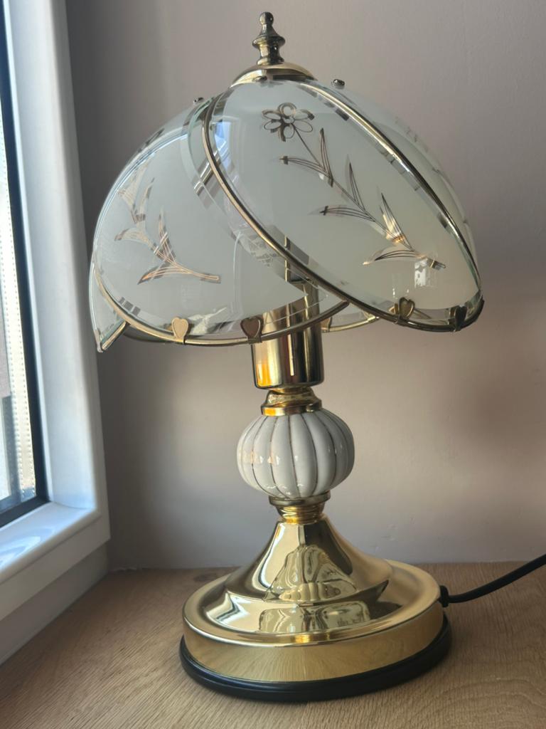 Regency lamp, Licht je interieur op met tijdloze elegantie!, Huis en Inrichting, Ophalen of Verzenden, Zo goed als nieuw, Glas