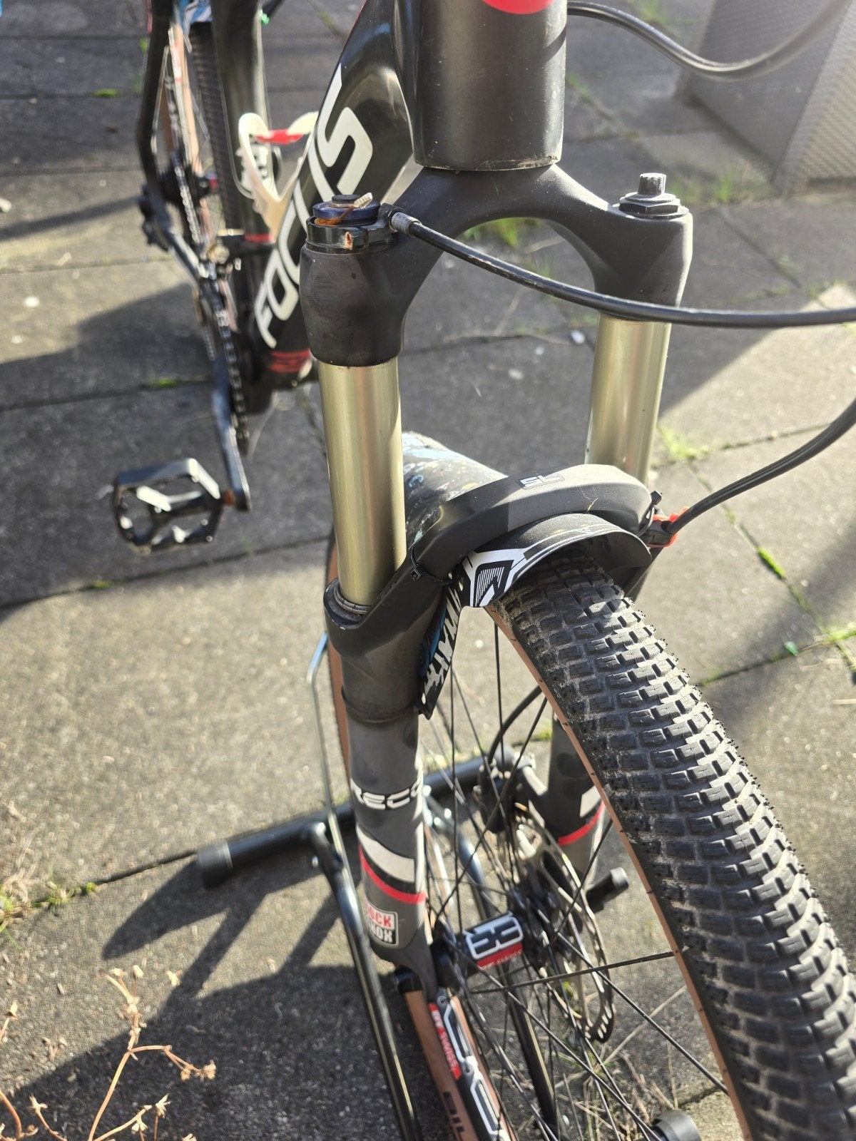 Hoogwaardige Duitse Focus Carbon MTB, Fietsen en Brommers, Overige merken, Gebruikt, Fully, 49 tot 53 cm