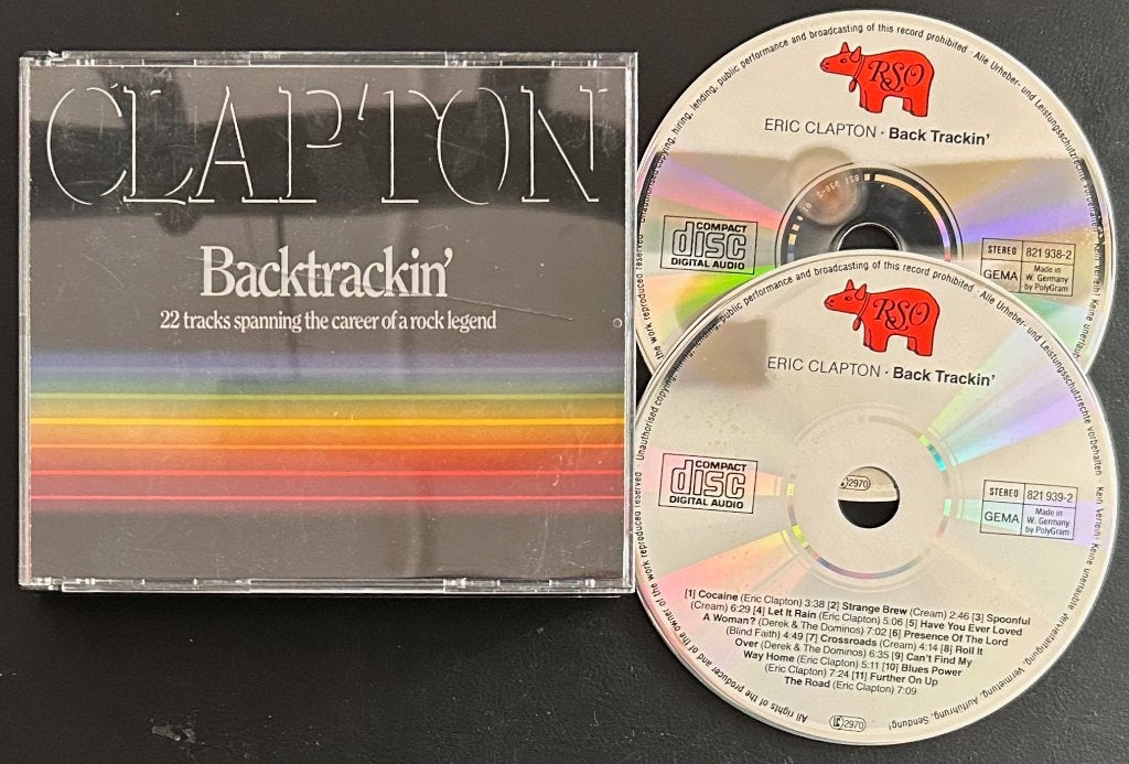 ERIC CLAPTON - Backtrackin' ( 2CD ), Ophalen of Verzenden, Zo goed als nieuw, Classic Rock