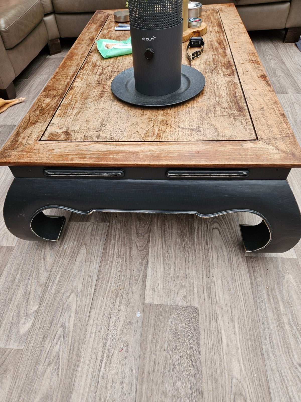 Grote Opium salontafel, Huis en Inrichting, Tafels | Salontafels, Ophalen, 100 tot 150 cm, 50 tot 100 cm, Minder dan 50 cm