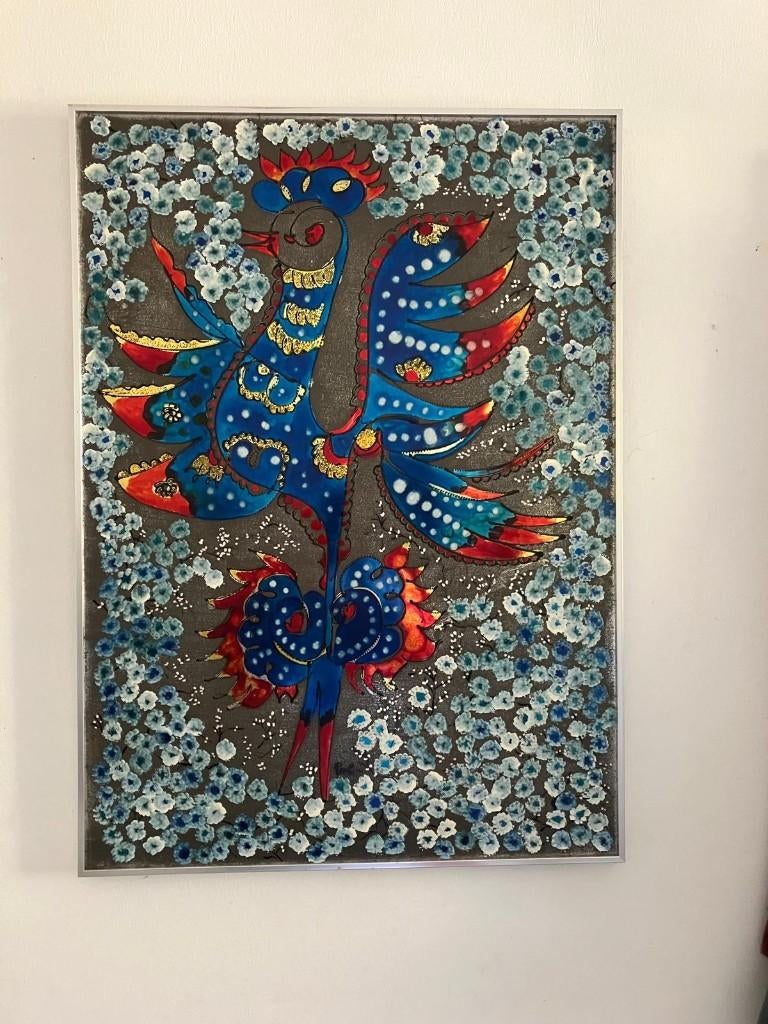 kunstwerk uit Portugal op aluminium, Antiek en Kunst, Kunst | Schilderijen | Klassiek, Ophalen