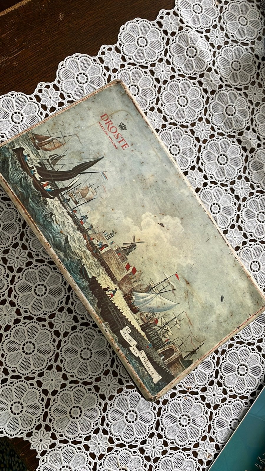 Droste blik chocolade haven van Vlissingen, Ophalen of Verzenden, Zo goed als nieuw, Overige