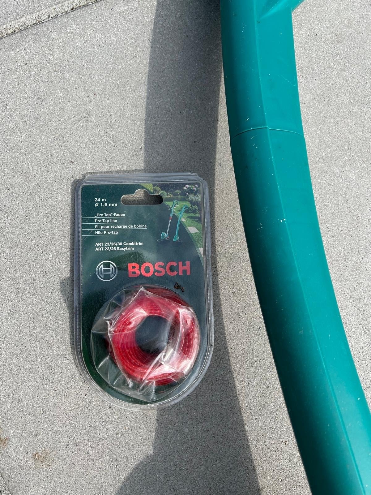 Bosch Kantenmaaier / Grastrimmer met nieuwe draad, Tuin en Terras, Ophalen, Gebruikt, 30 tot 50 cm, Elektrisch