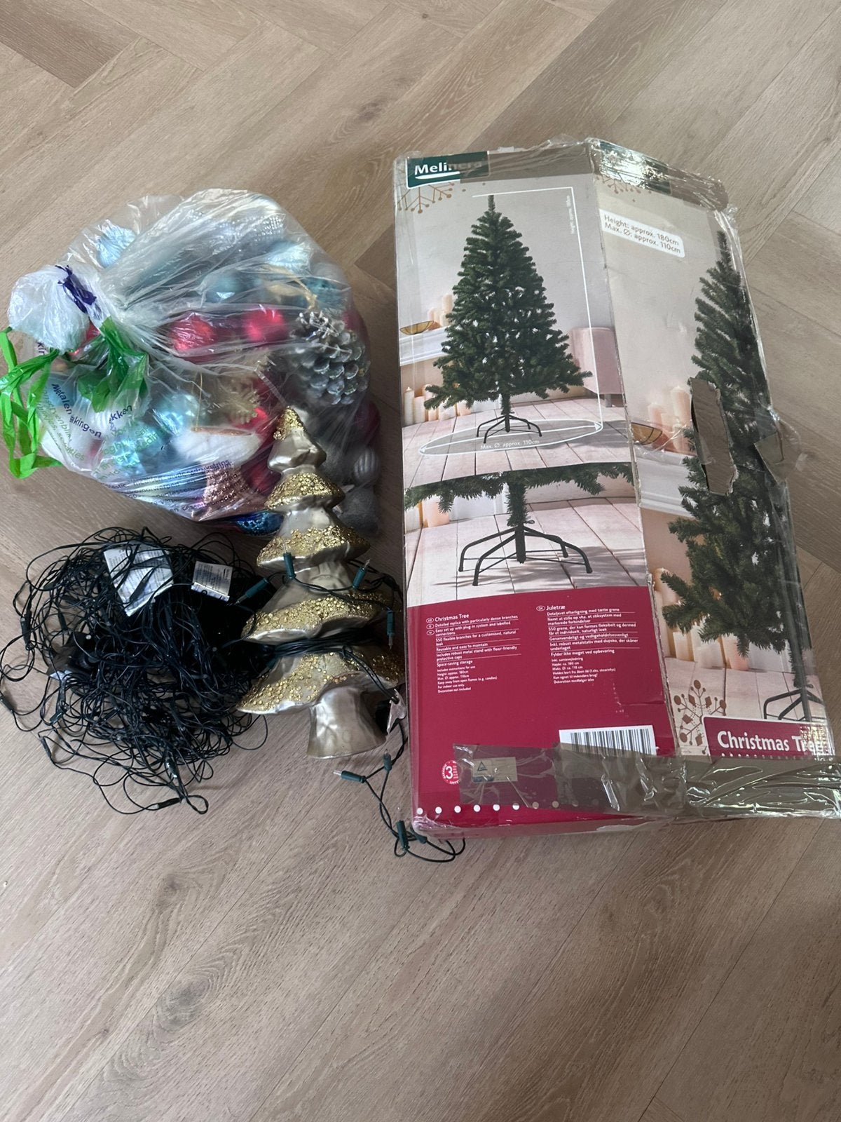 Kerst spullen, Ophalen, Zo goed als nieuw