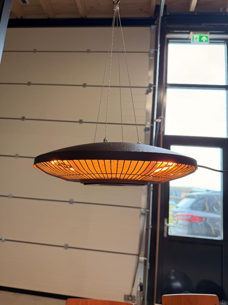 Nieuwe hangende elektrische terrasverwarmer, Tuin en Terras, Nieuw, Ophalen of Verzenden, Huninkweg 3, Bestelling@tuinverwarming.com