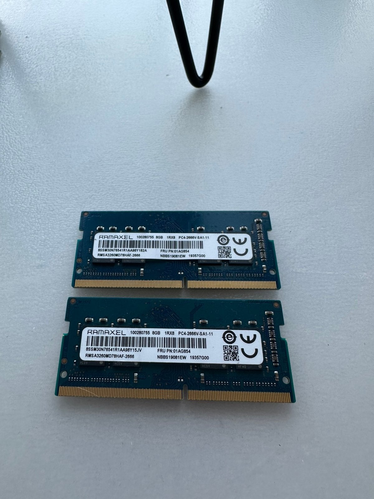 2x 8GB DDR4 SO-DIMM (16Gb), Computers en Software, RAM geheugen, DDR4, Ophalen of Verzenden, Zo goed als nieuw, Laptop