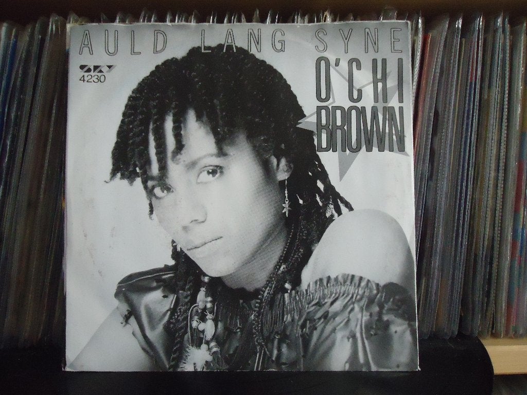 7" Single O'Chi Brown - Auld Lang Syne / Love For You, Love, Gebruikt, 7 inch, Ophalen of Verzenden, Pop