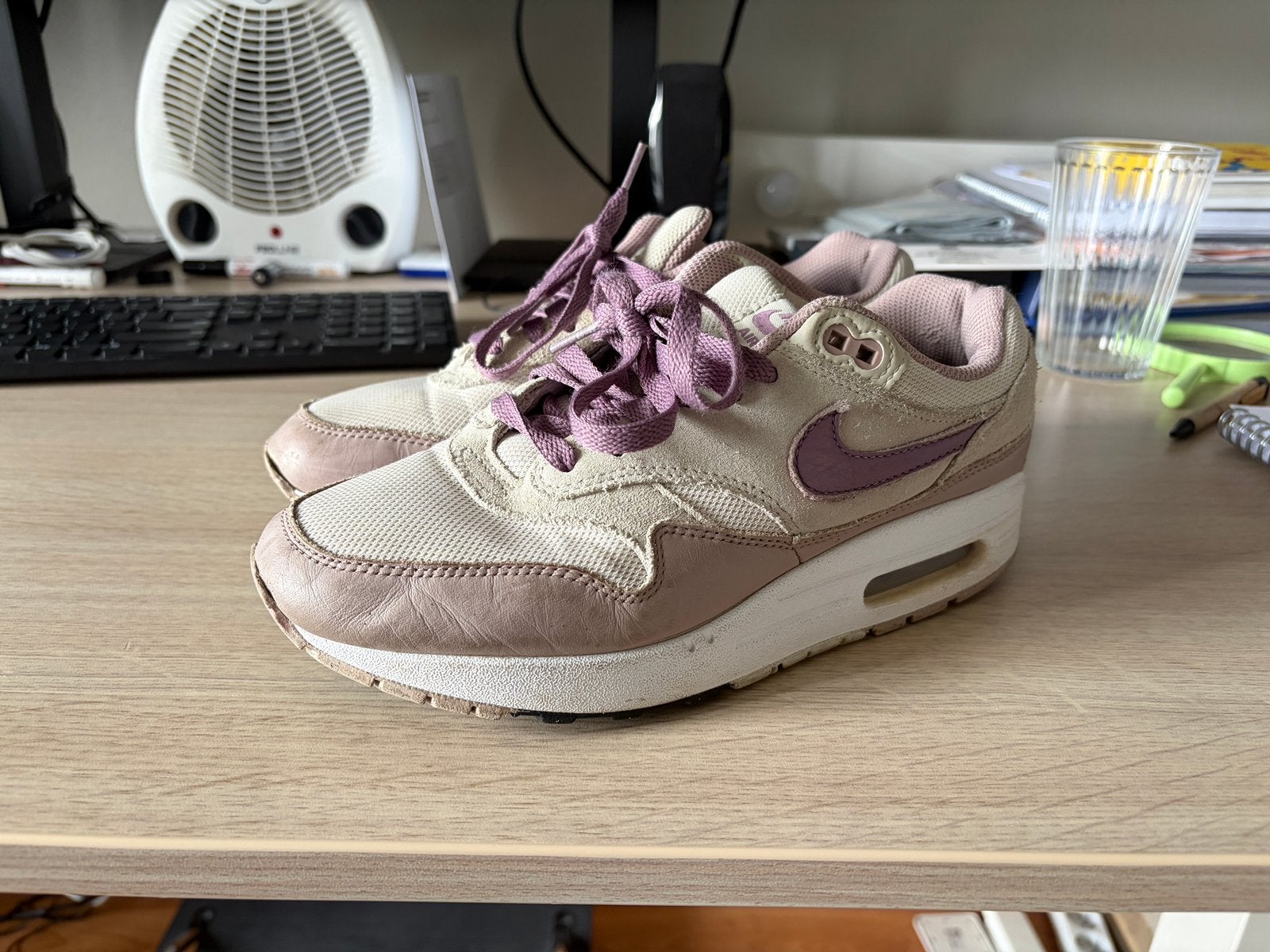 Nike Air Max 1 Grand Purple – Maat 40 – Nette gedragen staat, Overige kleuren, Ophalen of Verzenden, Sneakers of Gympen, Gedragen