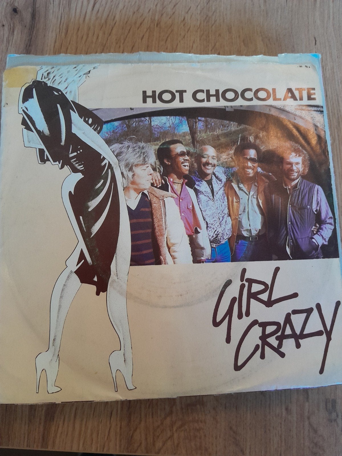 Hot chocolate 7inch girl crazy, Ophalen of Verzenden, Zo goed als nieuw, Pop