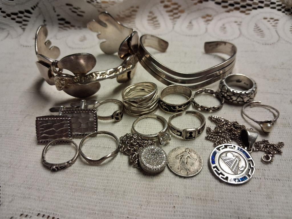Lot zilver, Verzenden, Zilver