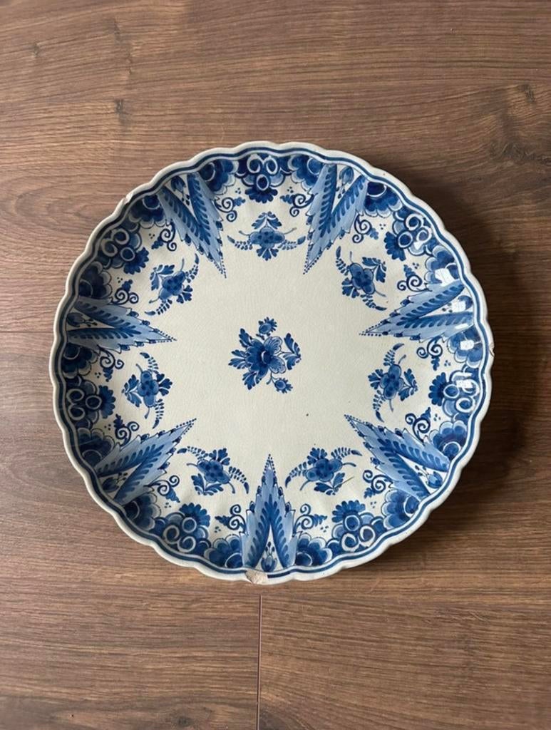 Porceleyne fles Delfts Blauw Wandbord - 1951, Antiek en Kunst, Ophalen of Verzenden