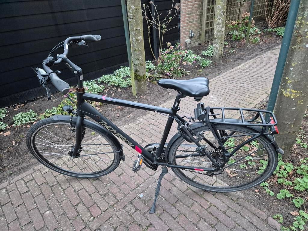 Thomson Arosa herenfiets 21 versnellingen zwart, Fietsen en Brommers, Gebruikt, Versnellingen, 53 tot 57 cm, Ophalen