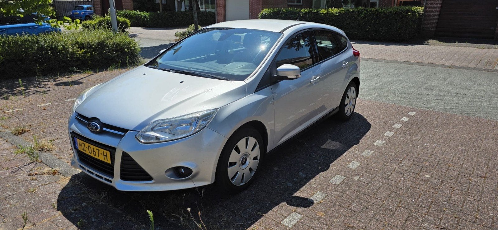 Ford Focus 1.6 Ti-vct 92KW 5D Pwrshift 2013 Grijs, Auto's, 1596 cc, 125 pk, 4 cilinders, 1216 kg
