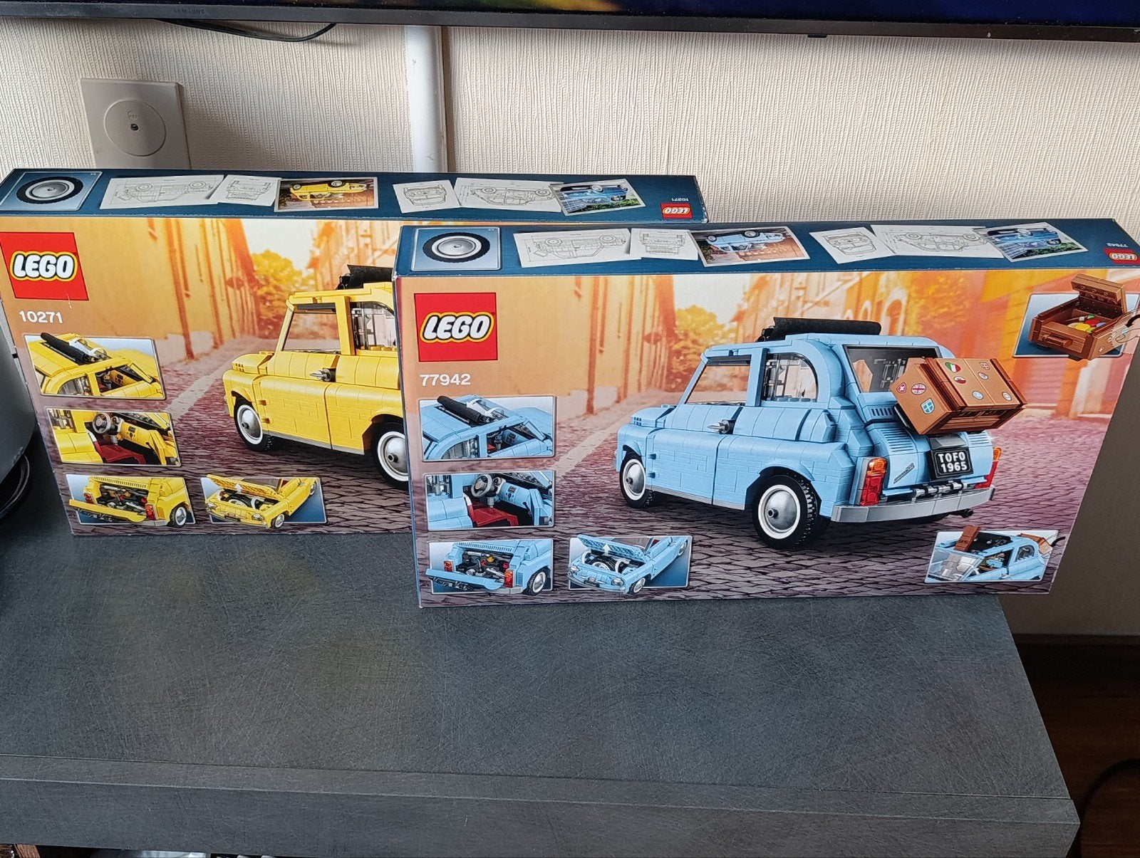 LEGO Creator Expert Fiat 500 (10271 & 77942) - Nieuw, Kinderen en Baby's, Ophalen of Verzenden, Nieuw