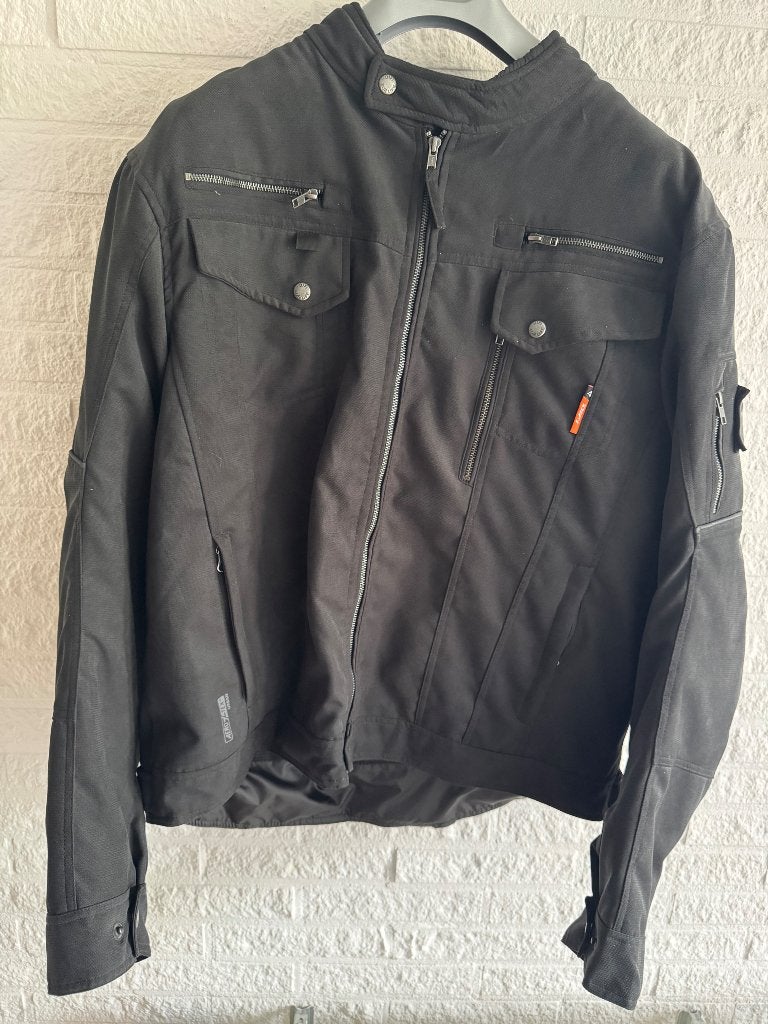 Motorjas DIFI z.g.a.n. maat 3XL, Jas | textiel, DIFI, Tweedehands, Heren