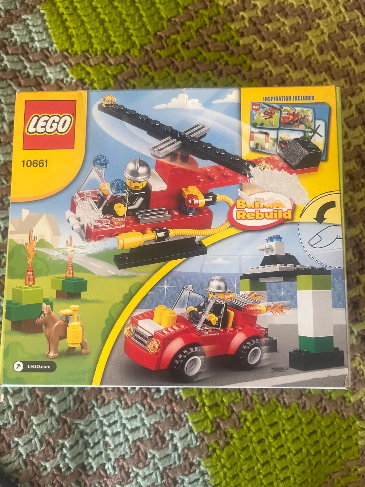Lego City Brandweerwagen 10661 - Complete set, City, Lego, Ophalen of Verzenden, Zo goed als nieuw