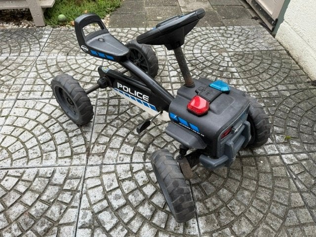 BERG Police Skelter – stoere trapauto voor jonge agenten!, Ophalen, Gebruikt, Berg