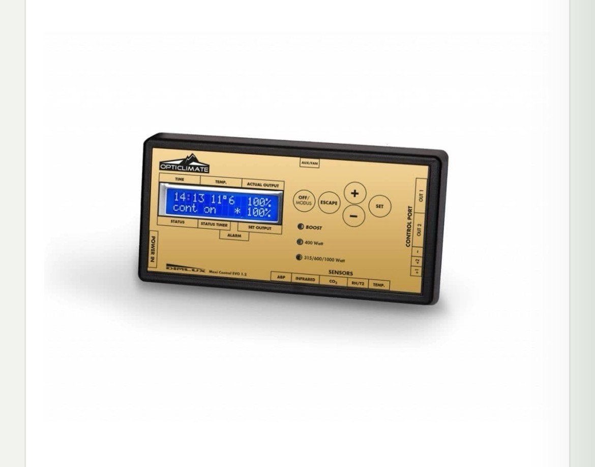 Nieuwe dimlux Opticlimate Maxi Evo  Controller met garantie, Ophalen of Verzenden, Nieuw