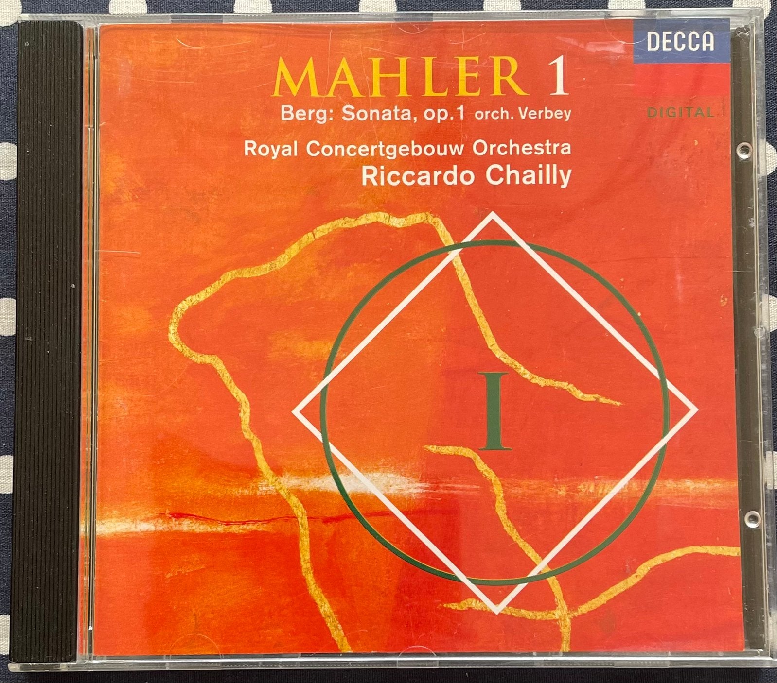 Mahler 1 & Berg Sonata - Royal Concertgebouw Orchestra, Ophalen of Verzenden, Romantiek, Gebruikt, Orkest of Ballet