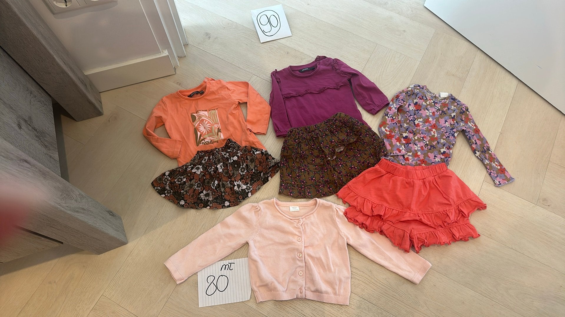 Quapi prental next setjes mt 80, Kinderen en Baby's, Babykleding | Baby-kledingpakketten, Ophalen of Verzenden, Zo goed als nieuw
