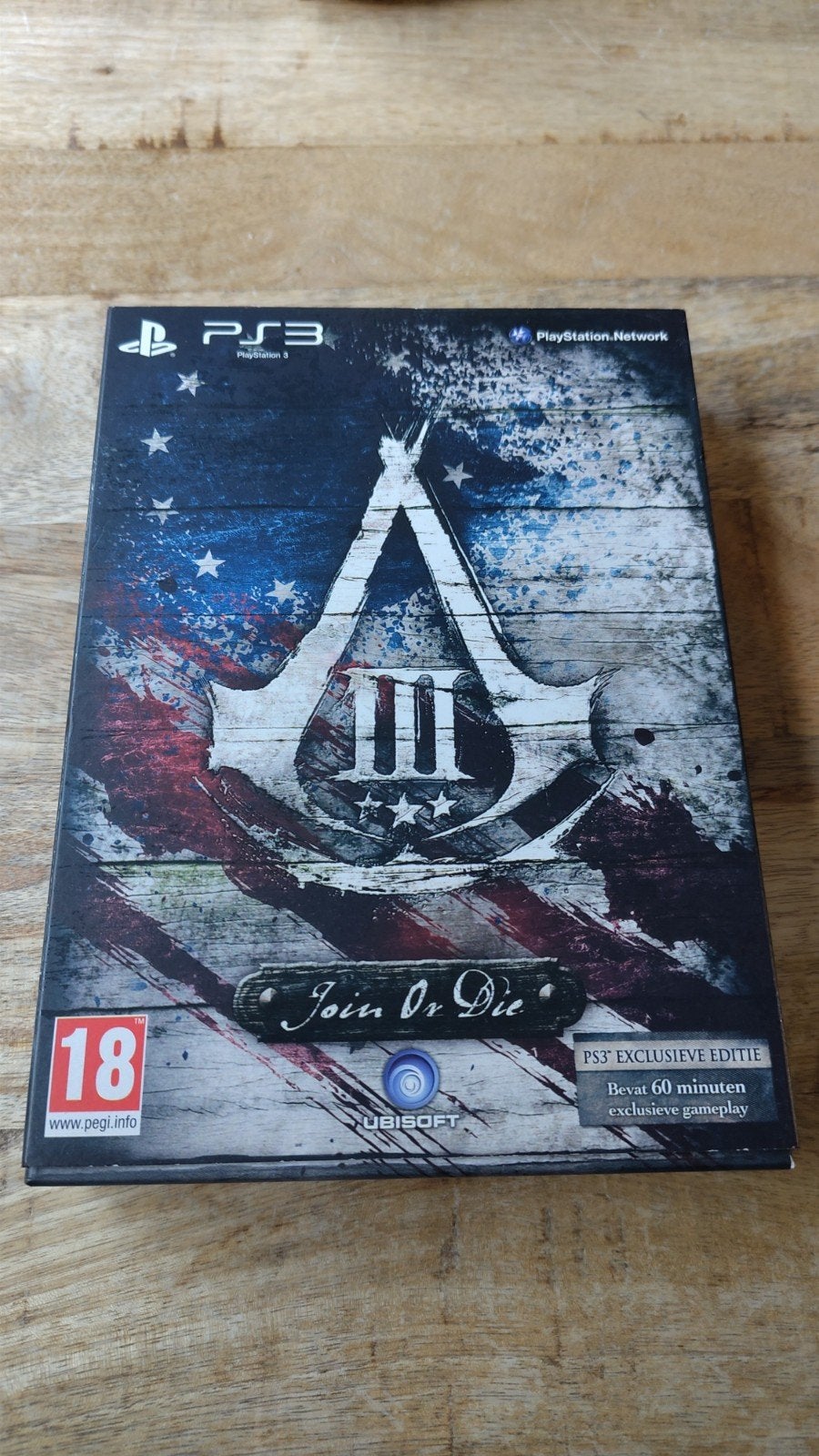 Assassin's Creed III Join Or Die Edition PS3, Avontuur en Actie, Online, Vanaf 18 jaar, 1 speler