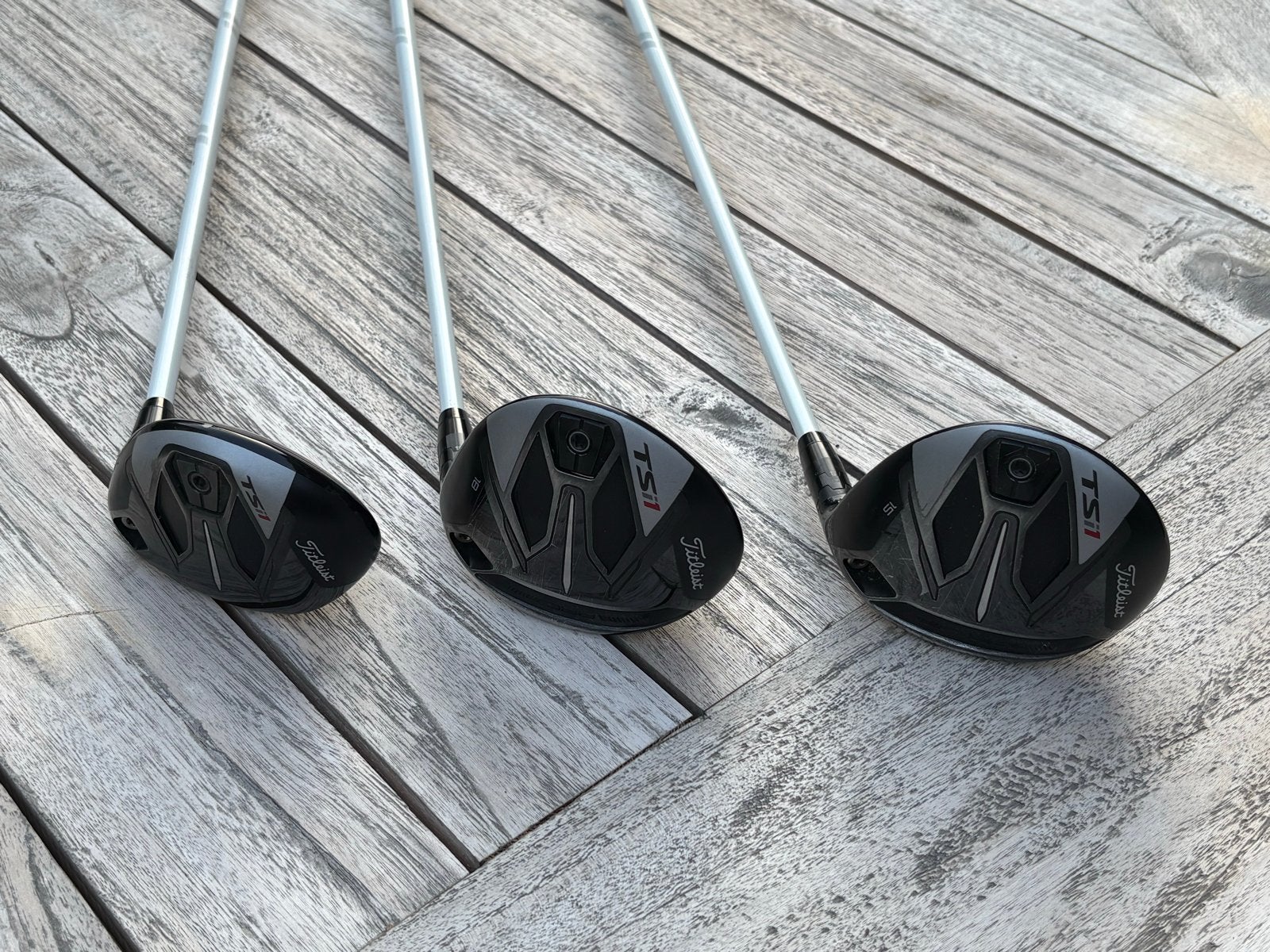 Titleist TSI1 Fairwaywood 3 en 5 en hybride 5, Ophalen of Verzenden, Gebruikt, Club, Overige merken