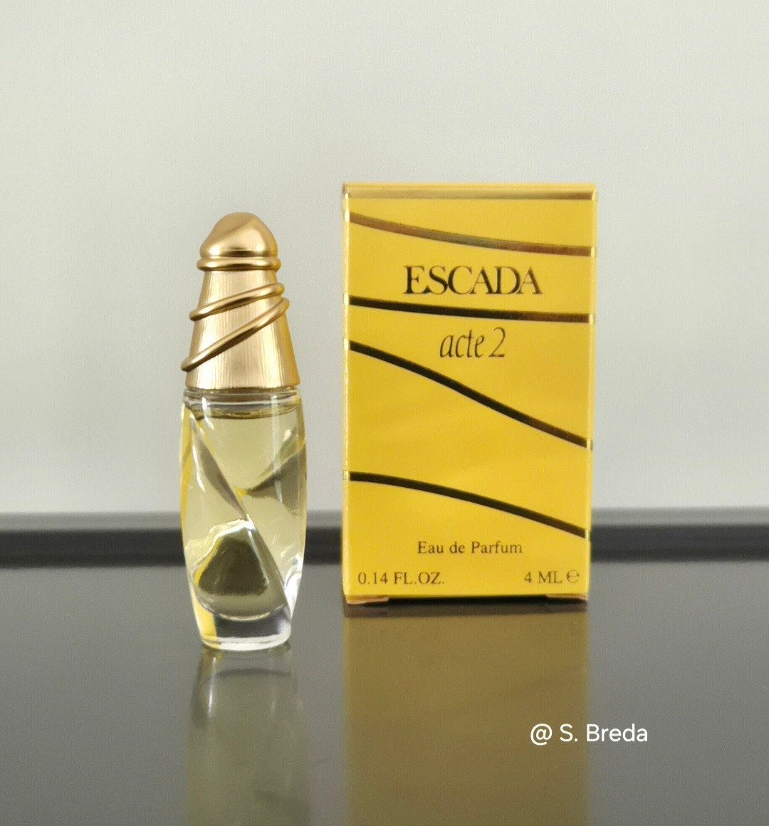 Escada - Acte 2 - miniatuur met doosje, Ophalen of Verzenden, Zo goed als nieuw