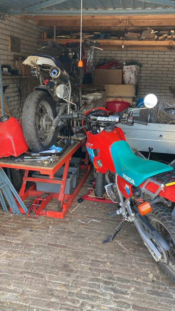 Honda NX250 dual sport Motorfiets - Project of Onderdelen, Motoren, Ophalen, Gebruikt