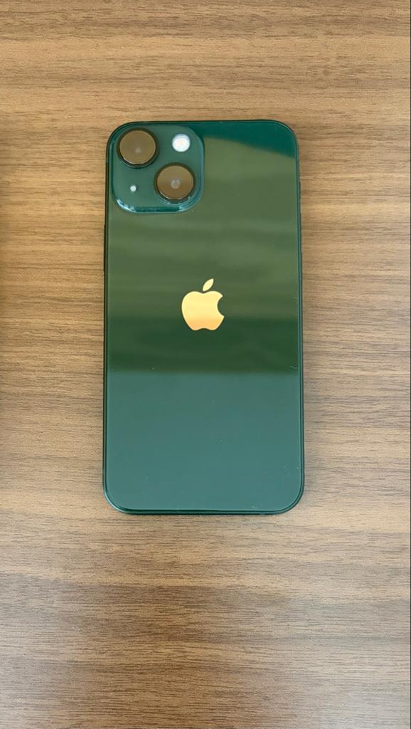 iPhone 13 mini groen - Zo goed als nieuw - 100% accu, 128 GB, Ophalen of Verzenden, Zo goed als nieuw, Zonder simlock